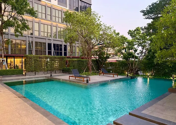 5 Min Walk To Bts Onnut Duplex Loft At Sukhumvit Appartamento *