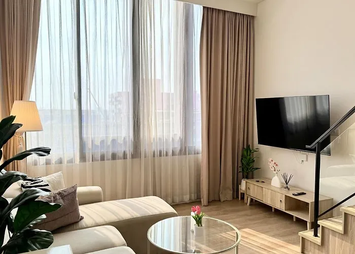 5 Min Walk To Bts Onnut Duplex Loft At Sukhumvit Appartamento Bangkok