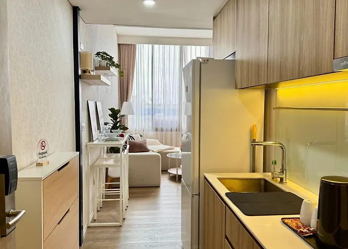5 Min Walk To Bts Onnut Duplex Loft At Sukhumvit