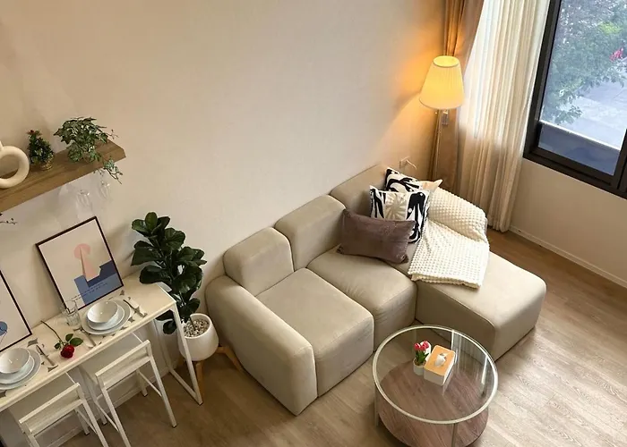 Appartamento 5 Min Walk To Bts Onnut Duplex Loft At Sukhumvit