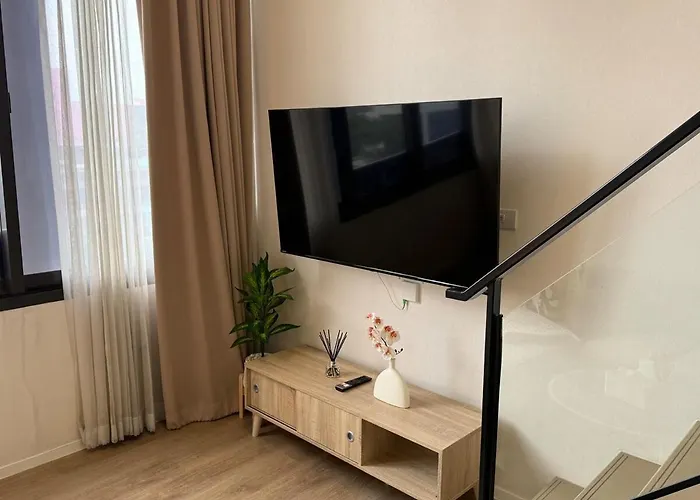 5 Min Walk To Bts Onnut Duplex Loft At Sukhumvit Appartamento Bangkok