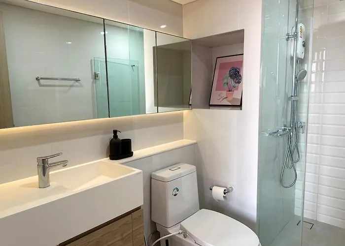 Appartamento 5 Min Walk To Bts Onnut Duplex Loft At Sukhumvit *