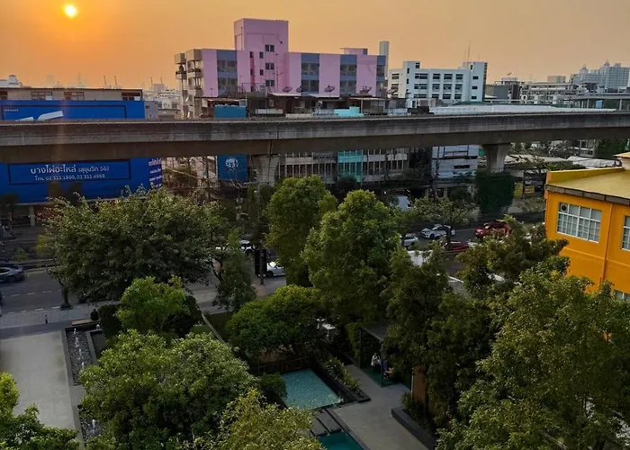 Appartamento 5 Min Walk To Bts Onnut Duplex Loft At Sukhumvit *